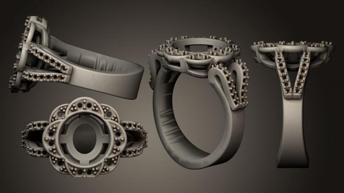 Jewelry rings (JVLRP_0121) 3D model for CNC machine